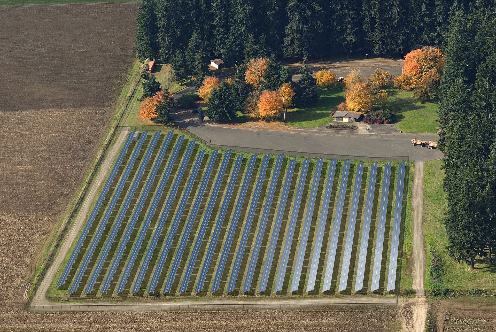 Solar energy array